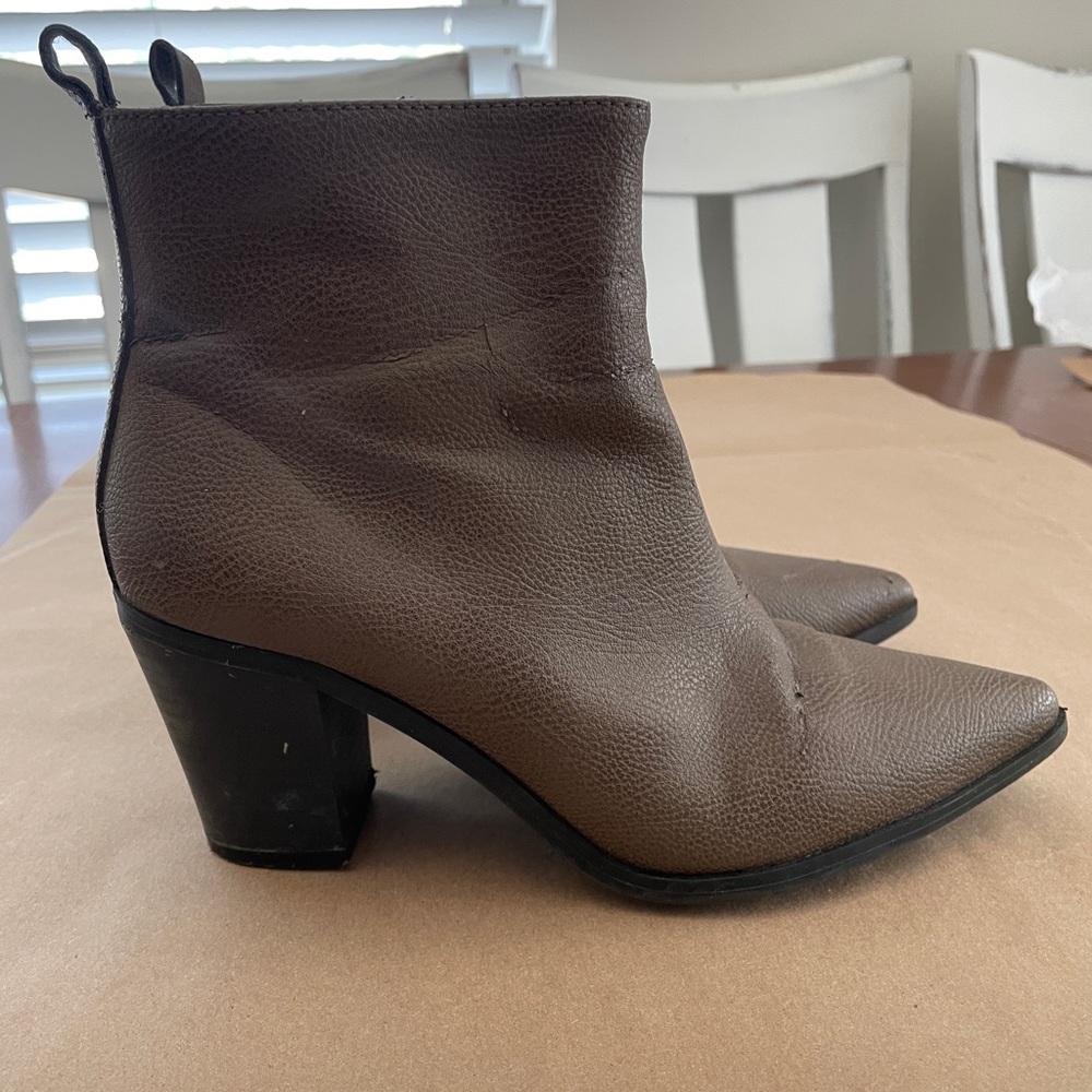 Old Navy Taupe Ankle Boots